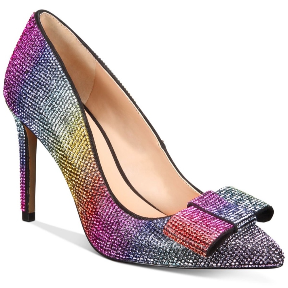 INC Women's Kalina Bling Bow Pumps